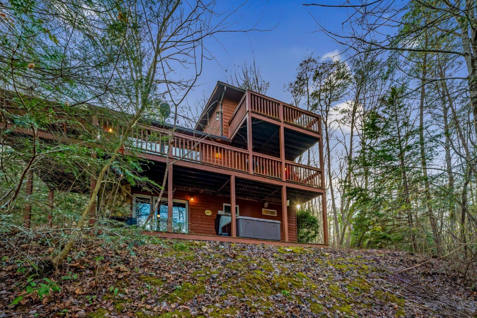 Peaceful Living Minutes From Blue Ridge Hot Tub Pool Table别墅 外观 照片